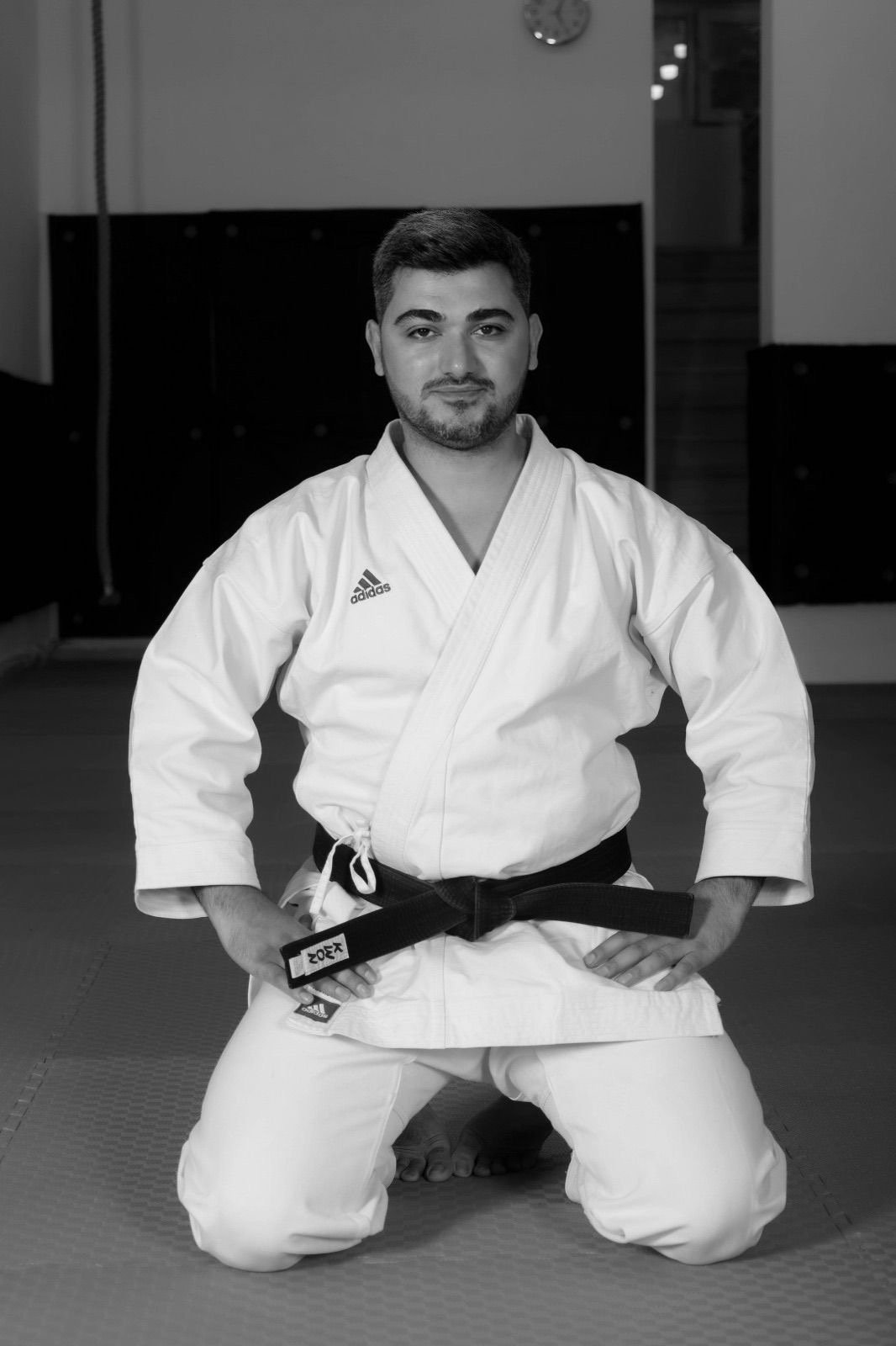 Tural Ağalarzadə karate kimono ilə